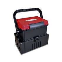 달인피싱 멀티 태클박스 에기 케이스 루어 낚시 멀티박스, 레드, 소형 멀티 태클박스 13L