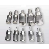 스트레이너 필터 급수관 배관용품 스텐 하단 암 필터, 41.5mm-43mm