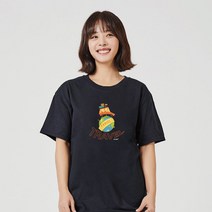 E-An스토리 키밍 여행 세계여행 포인트 기본반팔코디 여름코디