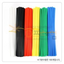 포디프레임 4D 연결봉 30cm 주황 100개, 단품