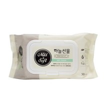 하늘선물 물티슈 50매 x 1P 물티슈 출산 휴대용, 쿠팡2 핫초코 본상품선택
