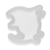 GHSHOP DIY 여러 모양 실리콘 금형 젤리 금형 컵케익 퐁당 케이크 장식 도구 펜던트 매력 만들기, 고양이 1