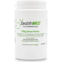 클렌주스 디톡스 몸속독소 제거 배출 제올라이트 메드 파우더 200g CE 인증 품, 단일수량, 단일개당 용량/중량/정