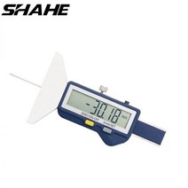 Shahe 디지털 자동차 타이어 두께 게이지 깊이 측정기 트레드 내장 무선 0-25/0-50mm, 0-25mm