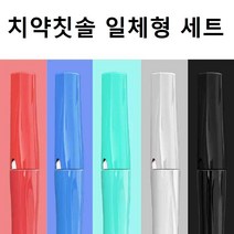 [G1P] 일체형 치약 칫솔 세트 / 일체형칫솔 여행용칫솔 치약칫솔세트 휴대용칫솔 휴대용치약 성인칫솔 941988EA, 화이트(성인용), 본상품선택