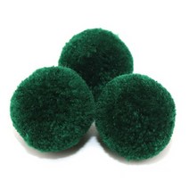 핸드메이드 털실 방울 폼폼이 뿅뿅이 뽕뽕이 40가지 칼라, #23, 40mm (10개입)