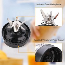 닌자 믹서기 6 핀 블렌더 블레이드 교체 부품 단일 서브 16 Oz 컵 3.34 인치 BL740 BL770 BL660 BL780