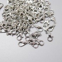 금속랍스타고리 10mm 50개 마스크연결고리 공예 재료