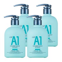 등드름 바디워시 500ml 4개 풀잎향 여드름 보습 약산성 저자극 바프 수앤 클렌져, 바프클렌저500ml 풀잎향4개(23.4.20까지)