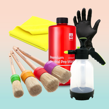 AD 오토브라이트 SSB 브러쉬 디테일링 세차 브러시 차량용 솔 실내 내부 청소, SET 01 SSB 브러쉬 (단품)