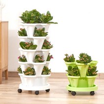 타워형 수직농장 수경 식물 재배기 토마토 물심기, 단일사이즈, D_핑크