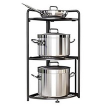 3단 접이식선반 모서리 코너선반 수납선반 선반수납장 진열대 다용도선반 정리선반 진열선반 수납정리 공간활용 자취방 1인가구 원룸 집꾸미기 소품진열 홈데코 홈스타일링