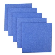 12pcs 300x300 블랙그레이화이트 어쿠스틱 보드 방음 폼 패널 사운드 흡수 폴리 에스터 스폰지 드럼 룸 웨, 06 12pcs blue