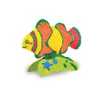 컬러룬 만들기 볼클레이 3D 크라운피쉬, 1개