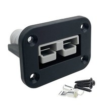 캠핑카 앤더슨 플매트 카펫 러그 플러시 마운트 50 Amp 커넥터 커버 패널 태양열 전기 해양 RV 모터홈 모바일 산업용