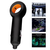 개인 자동차 공기 청정기 음이온 발생기 오존 이오나이저 사무실, [02] Black