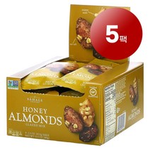 리암마켓 Sahale Snacks 사헬 스낵 혼합 견과류 트레일 믹스 스낵 글레이드 믹스 꿀 아몬드 9개입 각 42.5g 1팩, 5팩
