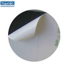 현진 3T 단면접착 양면칼라보드롱/우드락 흑색 60x90cm 두께3mm 10장단위판매