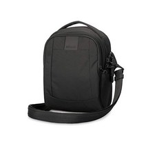 팩세이프 Metrosafe LS100 3 Liter Anti Theft Shoulder Bag - Fits 7 인치 Tablet 블랙, Black