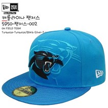 뉴에라 [슈즈네][정품] NFL 오피셜 캡 캐롤라이나 팬저스 TM 미식축구 모자 사이즈캡 미국직배송