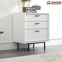 가이온 티크 600 3단 거실장, 화이트