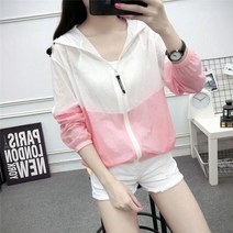 여성 바람막이 루즈핏 후드집업 경량점퍼 여름 AG93 해외직구 7-10일도착