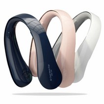 고급형 넥밴드 선풍기 휴대용 대용량 배터리 4000mAh, 품명:탑스코리아 360도 넥밴드 선풍기|색상:화이트