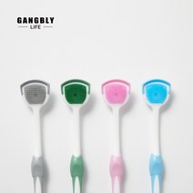 강블리 말끄미 혀 클리너 4개, 그린 4개