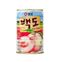 샘표 백도 400g (24캔) 한박스, 단품