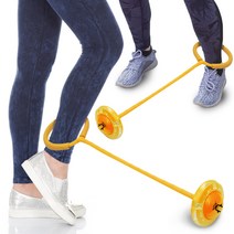 브리사 다이어트 스핀 발목 줄넘기 유산소운동, (일반형)노랑