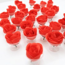 티라이트장미(50개입) 트렁크프로포즈 조화꽃잎 프러포즈용품 청혼