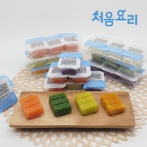 처음요리 이유식 야채큐브(3입) 4단계입자 108종 이유식재료, 단호박 [친환경]-중간입자(30g*3입)