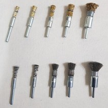 스텐) 철 녹제거 8-18mm 와이어 철 스텐 브러쉬 브러쉬 드릴용 산업용 브러시(베이비 베이비 일자 공업용 전동드릴, 베이비 일자 스텐 14mm