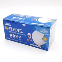 크린가드 비말차단 소프트 크린 마스크 (KF-AD) 50매 대형, 1개
