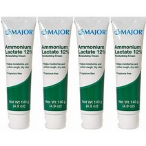 4팩 메이저 암모늄 락 12 크림 락테이트 발케어 풋크림