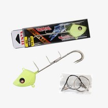 루젠다 갈치텐야 더블훅 야광 갈치낚시바늘