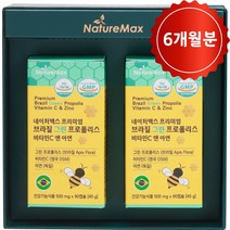 네이처맥스 프리미엄 브라질 그린 프로폴리스 비타민C 앤 아연 45g*2개