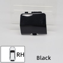 자동차 견인 용품후방 범퍼 견인 아이 커버 Mazda 6 2013 트레일러 뚜껑, 02 Black RH