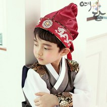 예닮 남자 아이 한복 도령 모자 액세서리 소품