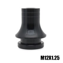 기어노브 플라스틱기어 SM인터네셔널범용 M10X1.25 M10 * 1.5 M12 스레드 시프트 노브 부트 리테이너 어댑, 10 Black M12X1.25