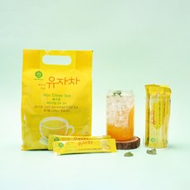 오렌지나무 제주도 무농약 유자차 스틱 750g 선물, 25g, 30개입