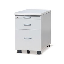 두다닥 에픽 각서랍 B형 이동서랍장, 화이트