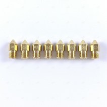 3D프린터용 부품 교체 수리 제작헤드 3D프린터 노즐 1.75mm, 1.0