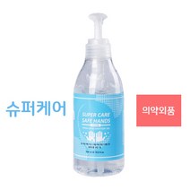 슈퍼케어 손소독제 에탄올 62% 그린시트러스향 500ml 1개 손세정제