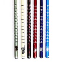 당구큐 큐대 큣대 1/2-PC 나인 볼 당구 풀 큐 스틱 크리스마스 프로모션 베스트 스페셜 뉴 디자인, [04] Dark Red