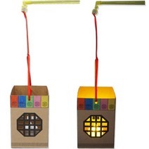 전통 초롱 등불(5인용) 미술재료 유아미술 어린이집수업 집에서할수있는놀이