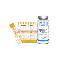 닥터한스 [소금 750g + 비타민C 60포] 용융 참생 소금 + 쏠비 2000 비타민C