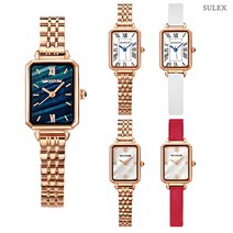 슈럭스 [기획상품 -이벤트] 미스컴 여성 력셔리 메탈시계 + 가죽밴드 증정