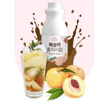 고로 쉘몬 원액 복숭아 홍차 1kg