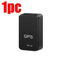 무선 GPS 위치추적기 스마트태그 GF-07 미니 트래커 자기 마운트 SIM 포지셔너 자동차 바이크 오토바이 실시간 추적 애완 동물 안티 분실 로케이터, 01 1pc GF-07